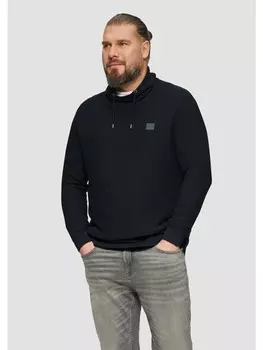 Пуловер s.Oliver Strickpullover langarm, синий