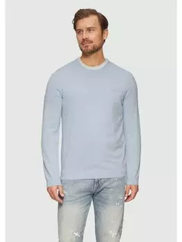 Пуловер s.Oliver Strickpullover langarm, синий