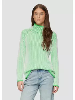 Пуловер s.Oliver Strickpullover langarm, зеленый