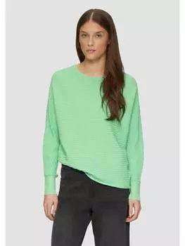 Пуловер s.Oliver Strickpullover langarm, зеленый