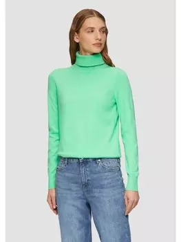 Пуловер s.Oliver Strickpullover langarm, зеленый