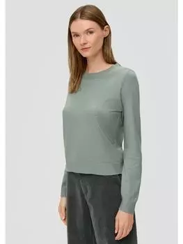 Пуловер s.Oliver, зеленый