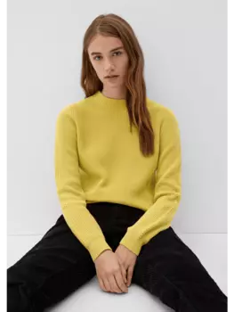 Пуловер s.Oliver, желтый