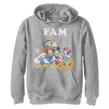 Пуловер с рисунком «Микки Маус и друзья» для мальчиков 8–20 лет, групповой снимок, пуловер с рисунком Disney's Disney