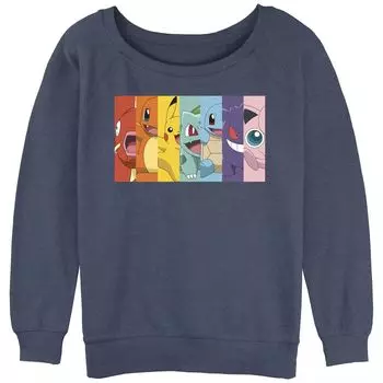 Пуловер с рисунком Pokmon Rainbow Grid для юниоров Licensed Character
