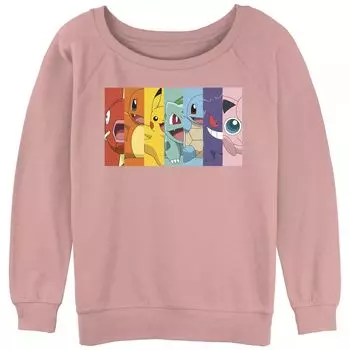 Пуловер с рисунком Pokmon Rainbow Grid для юниоров Licensed Character