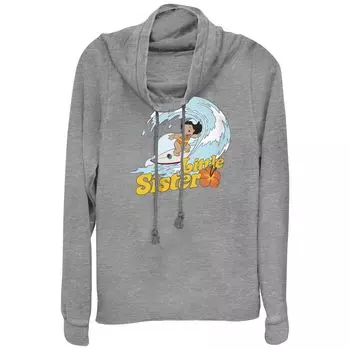 Пуловер с воротником-хомутом и графическим рисунком Disney's Lilo & Stitch Juniors Sisters Forever Licensed Character