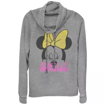 Пуловер с воротником-хомутом и улыбкой Disney's Minnie Mouse Juniors Licensed Character