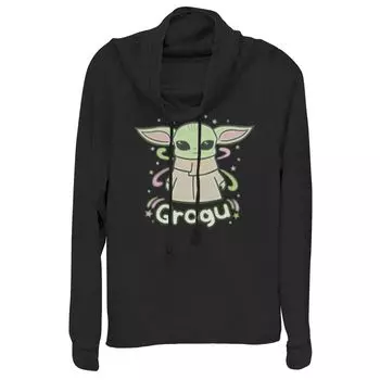 Пуловер с воротником-хомутом The Mandalorian Cute Grogu для юниоров Star Wars