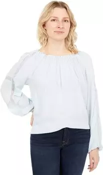 Пуловер Sanctuary Say So Blouse with Eyelet Detail, цвет Sky Blue