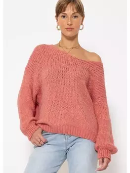 Пуловер SASSYCLASSY, коралловый