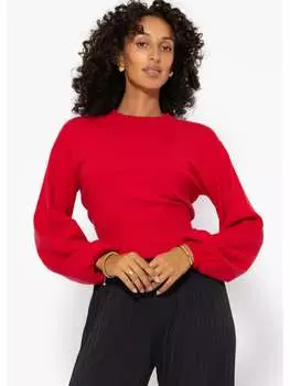 Пуловер SASSYCLASSY, красный