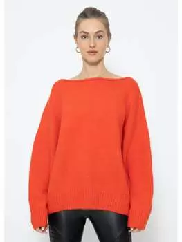 Пуловер SASSYCLASSY, оранжевый