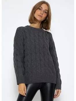 Пуловер SASSYCLASSY, серый