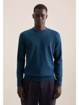 Пуловер Seidensticker, бирюзовый