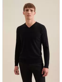 Пуловер Seidensticker, черный