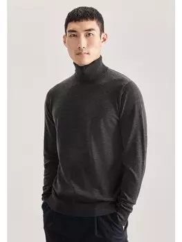 Пуловер Seidensticker Regular, серый