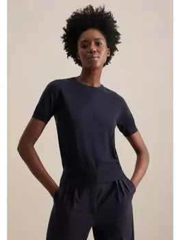 Пуловер Seidensticker Regular, темно-синий