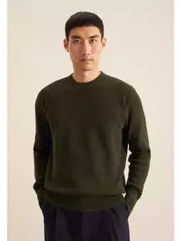 Пуловер Seidensticker, зеленый