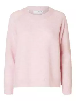 Пуловер Selected, цвет bleached mauve
