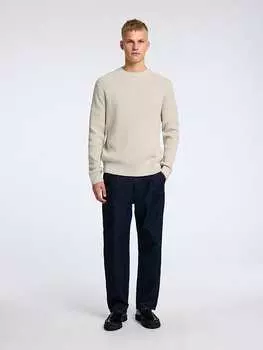 Пуловер SELECTED HOMME, песочный