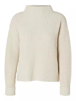 Пуловер Selected Pullover, цвет birch