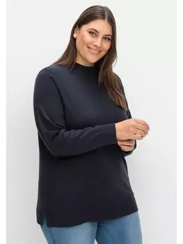 Пуловер sheego, цвет tiefblau