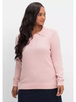 Пуловер sheego Pullover, цвет rosenquartz