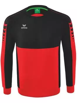 Пуловер Six Wings Sweatshirt erima, красный