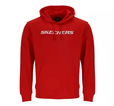 Пуловер Skechers Kapuzensweater STRIKETHROUGH HOODIE, красный