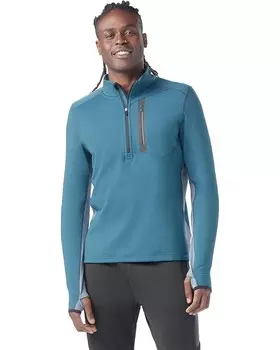 Пуловер Smartwool Active Fleece 1/2 Zip, цвет Twilight Blue