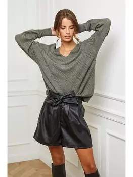 Пуловер So Cachemire Cetif, оливковый