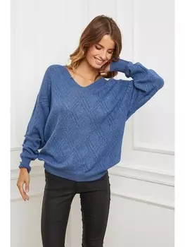 Пуловер So Cachemire Cetif, синий