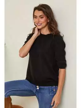 Пуловер So Cachemire, черный