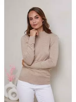 Пуловер Soft Cashmere, бежевый
