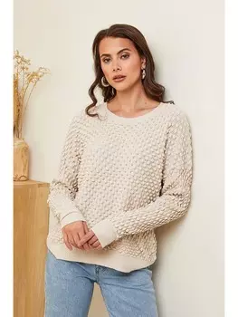 Пуловер Soft Cashmere, бежевый