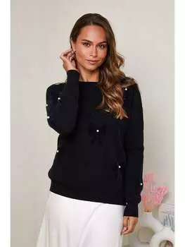 Пуловер Soft Cashmere, черный