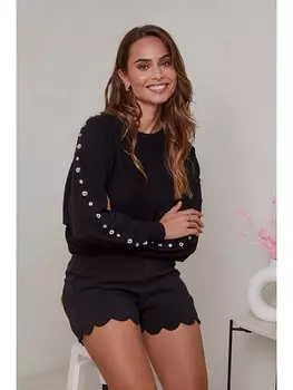 Пуловер Soft Cashmere, черный