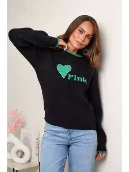 Пуловер Soft Cashmere, черный