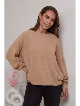 Пуловер Soft Cashmere, кэмел