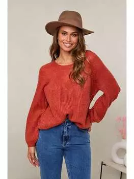 Пуловер Soft Cashmere, красный