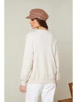 Пуловер Soft Cashmere, кремовый