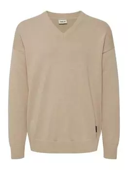 Пуловер !SOLID, коричневый