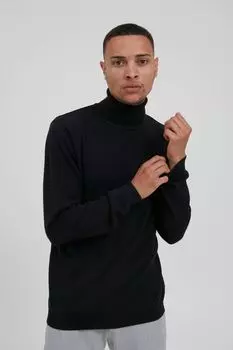 Пуловер !SOLID Rollkragen, черный