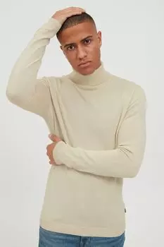 Пуловер !SOLID Rollkragen, натуральный