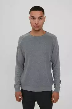 Пуловер !SOLID Rundhals SDTash 0 neck 21105736, серый