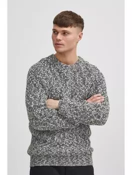 Пуловер !SOLID, синий