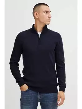 Пуловер !SOLID, синий