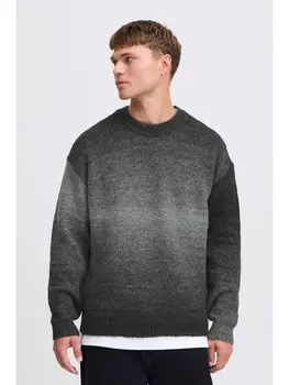 Пуловер !SOLID Strick, черный