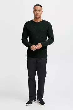 Пуловер !SOLID Strick SDKotchap 21301069 ME, зеленый